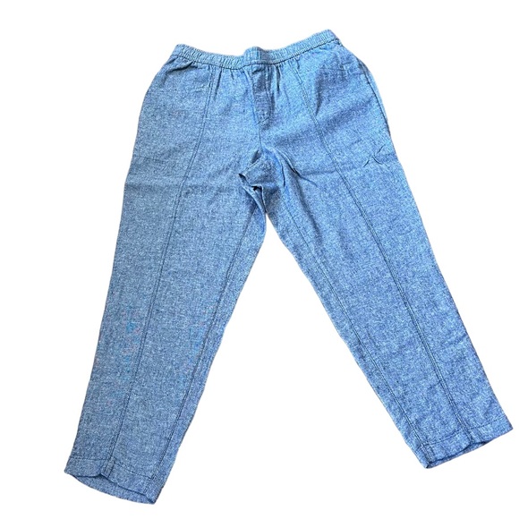 NWT • Old Navy Chambray Crop High Rise - Picture 2 of 10